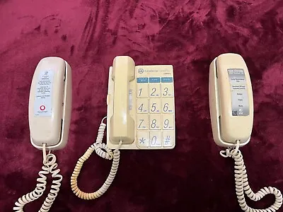 Vintage Lot Of 3 - Southwestern Bell Freedom Phone & AT&T Trimline 210 Phones • $46.95