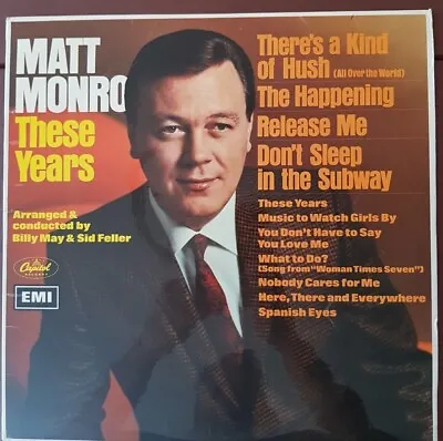 £4.99 • Buy Matt Monro - There's A Kind Of Hush - Vinyl LP (Mono)