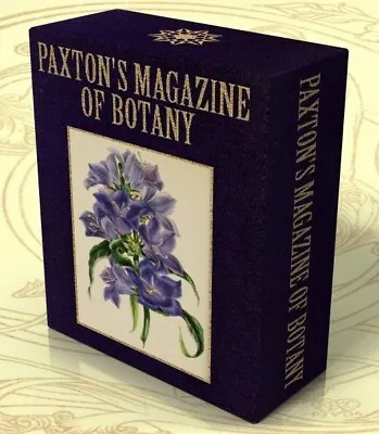 PAXTON'S MAGAZINE OF BOTANY 1834-49 On CD Botanical Illustration Flowers  • £6.59