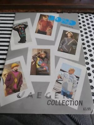 BOND JAEGER COLLECTION  MACHINE KNITTING PATTERN BOOKLET -Good Condition • £3.75