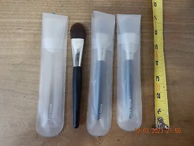 QTY 3 Mary Kay POWDER FOUNDATION Brush ~New In Plastic Sleeve LOT C • $7.99