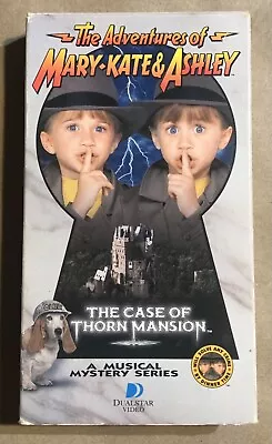 Adventures Of Mary-Kate  Ashley The - The Case Of Thorn Mansion (VHS 1994) • $2