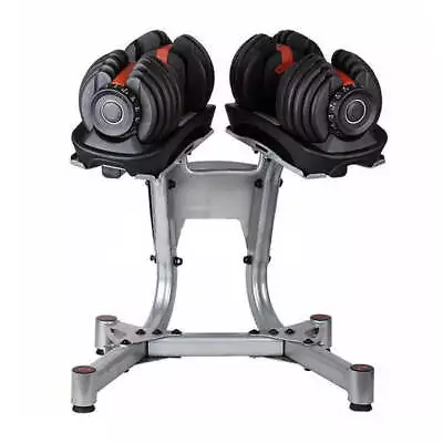 48kg Adjustable Dumbbell Set W Stand Home GYM Exercise Equipment Weights • $369.99