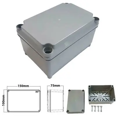 £5.99 • Buy Junction Box Outdoor IP65 IP66 Electrical Cable Connector Enclosure 6  4  3  