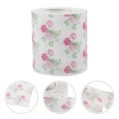  2 Rolls Colored Toilet Paper Party Decoration Home Decorations Soft • £9.15