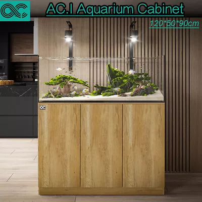 Aquarium Stand And Cabinet 4ft Fish Tank Cabinet 120*50*90 Contemporary And Simp • $349.95