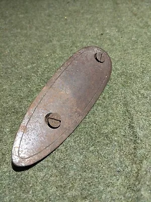 Custom Mauser Buttplate Classic Hand Crafted Vintage With Screws Needs Cleaning • $20.99