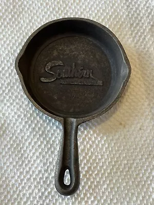 Vintage Cast Iron Frying Pan Southern Furniture Store Advertising Ash Tray • $15