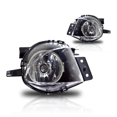 For BMW 3 Series E90 06-08 Factory Bumper Replacement Fit Fog Lights Clear Lens • $35.99