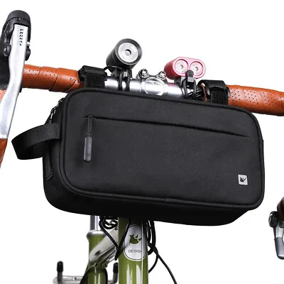 Rhinowalk Handlebar Bag Waterproof Bike Front Bag Portable Bicycle Shoulder Bag  • $19.92