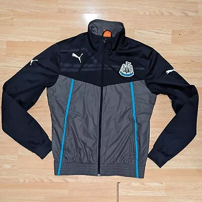 Puma FC Newcastle United Full Zip Jacket Soccer Football Mens Medium Windbreaker • $22.99