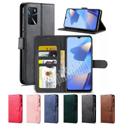 $8.99 • Buy For Oppo A78 A17 A57S A57 A54 A16S A74 Case Wallet Leather Flip Shockproof Cover