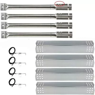 Burners Heat Plates Repair Kit For Master Forge 1010037 1010048 Gas Grill Model • $34.97