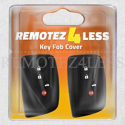 2 Key Fob Cover For 2013 2014 2015 2016 2017 Lexus LS460 Remote Case Skin Jacket • $9.95