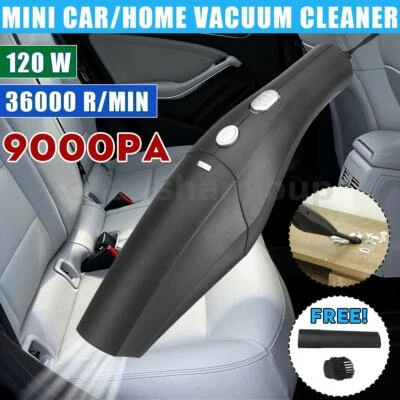 $11.49 • Buy 9000PA Powerful Car Vacuum Cleaner Portable Wet&Dry Handheld Strong Suct