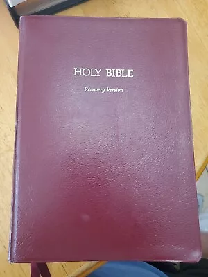 HOLY BIBLE: RECOVERY VERSION By Living Stream Ministry 2003 First Edition • $55