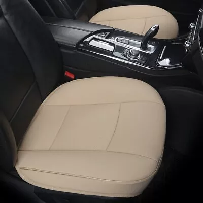 Car Front Seat Cover Full Surround Pickup Truck PU Leather Pad Auto Cushion Mats • $20.99