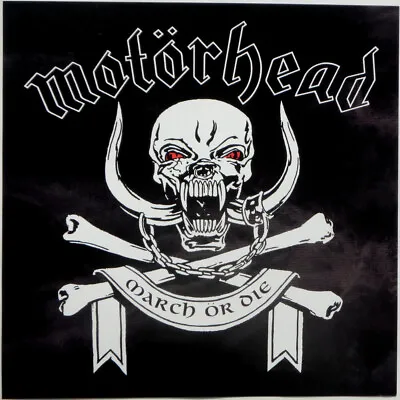 MOTORHEAD  March Or Die  New Original 1992 US Promo Only 12  X 12  Poster Flat • $14.99