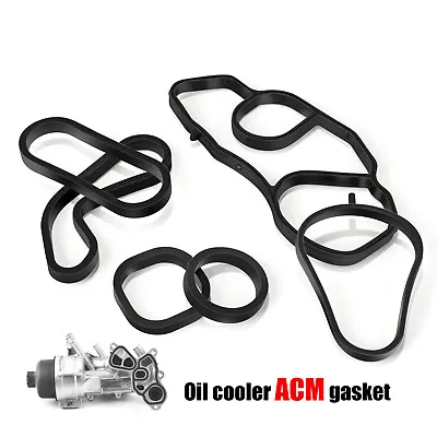 Oil Filter Housing Gaskets & Oil Cooler Gasket Seals For 2007-2016 Mini Cooper S • $9.90