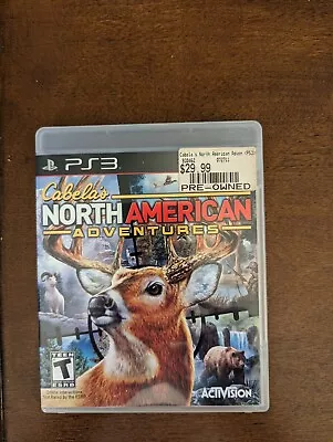 Cabela's North American Adventures (Sony PlayStation 3 2010) • $5