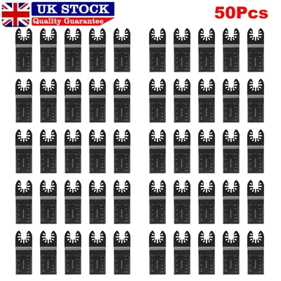 £19.89 • Buy 50pc Oscillating Multi Tool Saw Blades Set Carbide Metal Blade For Dewalt Makika