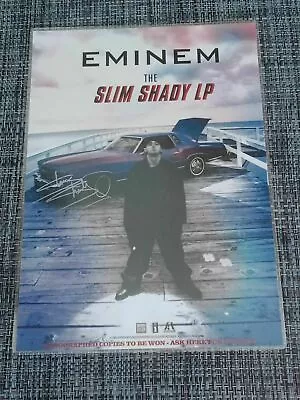 Eminem - Slim Shady Promo - Signed Autographed Promo Poster - Laminated • $27.95