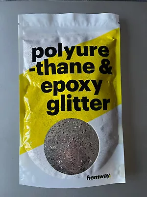 Hemway Polyurethane & Epoxy Resin Glitter - Ultrafine 1mm - Champagne • £7.95