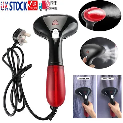 1500W Fast Heat Hand Held Clothes Garment Steamer Upright Iron Portable Travel • £16.29
