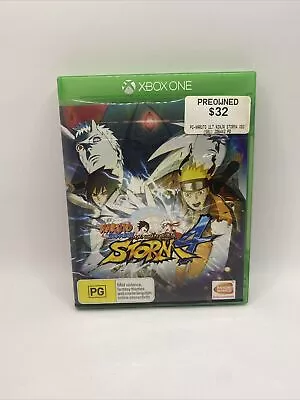 Naruto Shippuden Ultimate Ninja Storm 4 - Microsoft Xbox One Game - Free Postage • $14.95