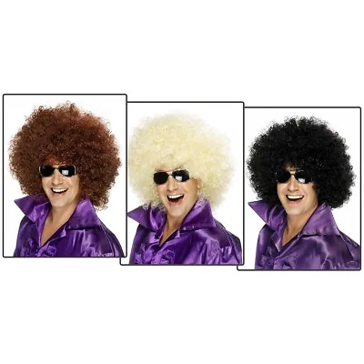 Big Afro Wig Adult 70s Disco Halloween Costume Fancy Dress • $10.56