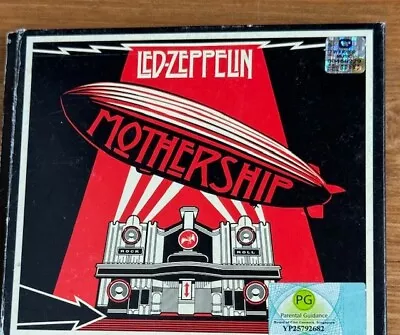 LED ZEPPELIN - MOTHERSHIP 2X  CD/1DVD DIGIPACK/BOOKLET  2007 Good Condition • $10