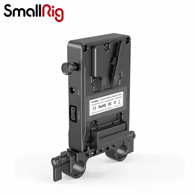 SmallRig Mini V Mount Battery Adapter Dual Rod Clamp Basic Plate For Sony - 3498 • $119