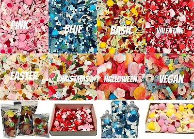 ❤️ Personalised Pick N Mix Gift Sweet Box Hamper Birthday Mothers Fathers Day • £4.99
