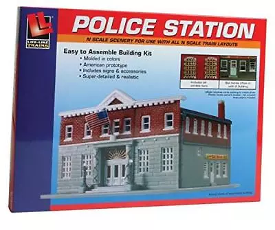 N Scale Building Kit - 5th Precinct Police Station • $38.89