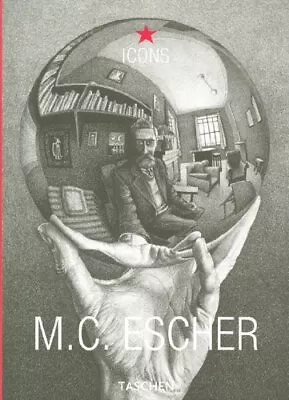 M.C. Escher (Icons Series) By Volk A. Hardback Book The Fast Free Shipping • $7.05