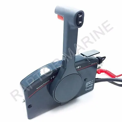 Side Mount Remote Control Box For YAMAHA Outboard 10 Pin Cable Pull Throttle • $303.48