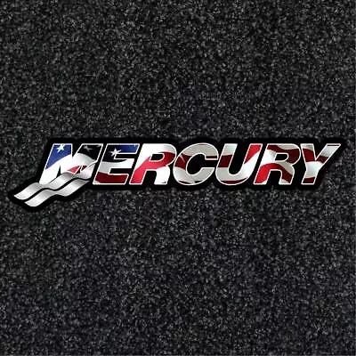 MERCURY American Flag Professional Boat Carpet Graphics • $17