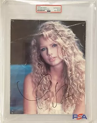 Early Career Taylor Swift Signed Autograph 8x10 2007 Photo - PSA DNA - FREE S&H! • $1915.93