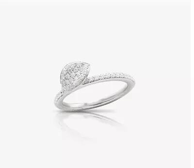 PASQUALE BRUNI PETIT GARDEN RING Ring In 18k White Gold With Diamonds Sz 13 • $1813.90