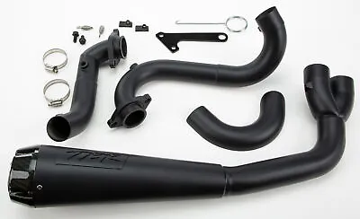 Two Brothers Racing 2-into-1 Exhaust Black 005-4610199-B Indian Scout 15-21 • $802.99