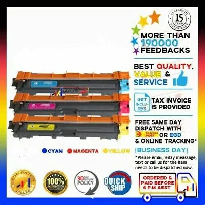 3x NoN-OEM TN255 TN255C/M/Y COLOUR ONLY Toner For Brother MFC-9140CDN HL3150 • $35