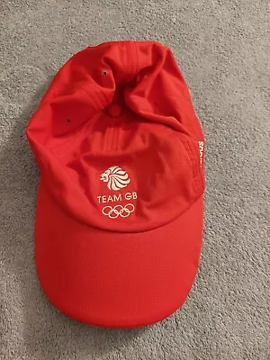 Mens Adidas Olympic GB RED BASEBALL CAP NEW. • £4.99