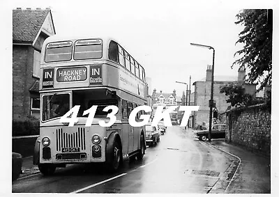 Maidstone Corporation 13 413GKT Leyland PD2 Massey B&W Coach Bus Photo • £1.15