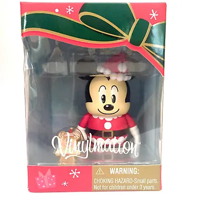Disney Vinylmation 3  Japan Tokyo Resort Christmas Santa Claus Mickey Mouse 2013 • $129.99
