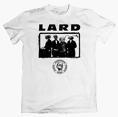 LARD 'Mate' T-shirt/Long Sleeve C/w Back Print Ministry Revolting Cocks Pigface • £12