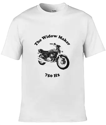 NEW Kawasaki 750 H2 Motorcycle Mens T-Shirt - Choice Of Colours And Sizes • £15.99