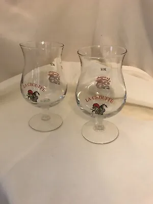 La Chouffe Gnome 25cl Beer Tulip Glass - 25th Anniversary - Set Of Two • $39.99