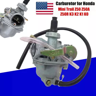 Carburetor For Honda 50cc Z50 Z 50 R Dirt Pit Bike 50R MONKEY BIKE CHINA XR CARB • $13.69