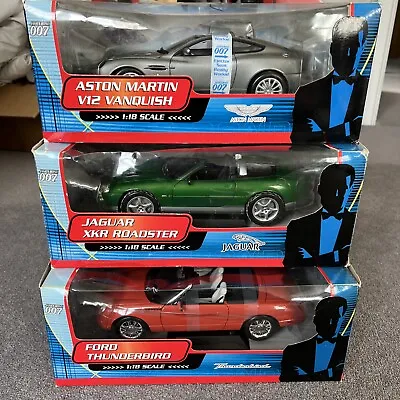 1/18 Beanstalk Aston Martin V12 Vanquish Jaguar Xkr Ford Thunder 007 James Bond • £130