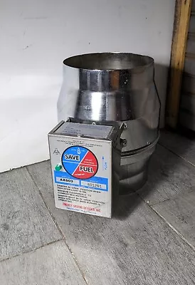 Energy Saving Devices Inc Automatic Gas Vent Damper AX603 6” For 24V Control • $135